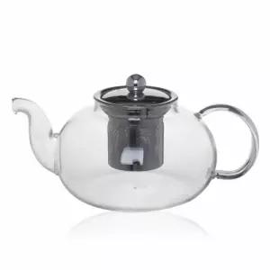 유리 차포트 600ml 워머 투명티홍팟 주전자 포트 다관 카페 티폿 티팟 투명 망주 스텐 내열 찻주