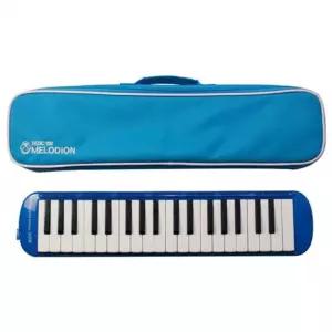 SR 영창 멜로디언 일반형 블루 YM-37B선물용 학교 교육용악기 유치원교구 음악시간 어린이