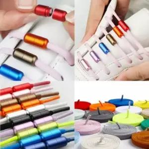 운동화끈 매듭없는 신발끈 클립 실리콘 마그네틱 고정 정리 등산화끈 고무 줄