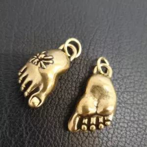 풍수 부처님 발 팬던트불교선물 불교용 용선물 님선물 목걸이 키링 용품 종교