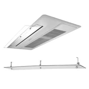 천장형 시스템 에어컨바람막이 1way용 (120x14cm)직풍방지 디플렉터 벽걸이 조절 길이 소품 분산