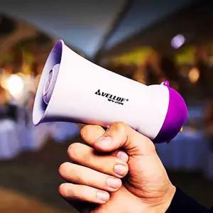 미니 메가폰 녹음기능 응원도구 장난감건전지 행사 시장 확성기