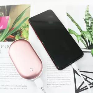 4400mAh 대용량 휴대용 손난로 보조배터리4400MAH 충전식 전기 겨울필수템 아이 방한용품 용손
