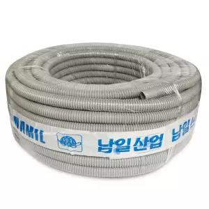 남일 에어컨호스 16mmx40M 드레인 배관 교체 연장연결 배수용품 세탁기 부속 싱크대 호수