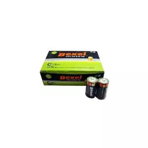 벡셀 건전지 1.5V CM R14 중 갑 12안전한 가정 가정용 무수은 일회용 다용도