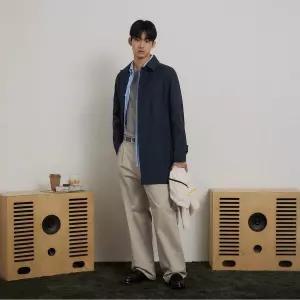 빈폴 싱글 맥코트 - 네이비 BC60C02R