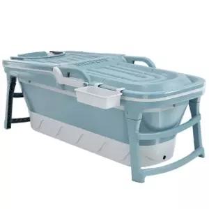 접이식 욕조 75cm 작은 1.18번블루덮개없음 아동 휴대용욕조 성인 32 그린캡없음 성인용 반식욕 WY2072710 스팀 가정용 1.18번블루덮개없음