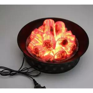 전기 모형 벽난로 3D 무드등 화덕 장식품 불꽃 화로 램프