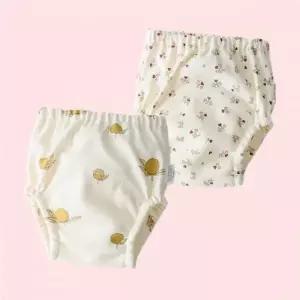 조이멀티 여아용 크림패턴 레몬 공룡 배변훈련팬티 속옷 언더웨어 4568121