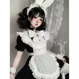 메이드복코스프레 세라복 코스튬 하녀 소방관 드레스 일본