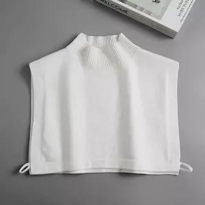 페이크 윈터 레이어드 골지 니트 이너티 목폴라 겨울이너 페이크카라 페이크니트 목폴라