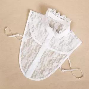 넥케이프 페이크 이너카라 레이스 넥카라 차이나 카라 넥케이프 이너카라 레이어드카라