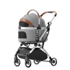Bello 벨로 강아지 펫모차 WM01T 접이식 분리형개모차 유모차