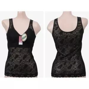 런닝 망사패턴 속옷 나시 여성 여자속 언더웨어 내의