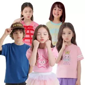 캐치티니핑·다이아나핑·하츄핑·시나모롤 등 유아동 키즈 상하복/실내복/원피스/잠옷 등