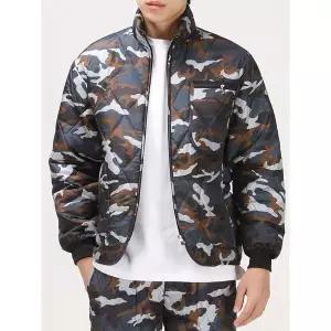 [후앙스]국내생산 카모 하이넥 깔깔이 누빔자켓 방한복 SDPD0359_P333113875