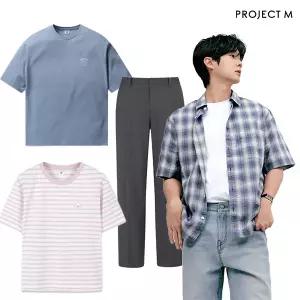 [10%+T11%] 프로젝트엠 본사직영 썸머 아울렛특가 ~79% OFF 반팔/셔츠/티셔츠/슬랙스/팬츠 외