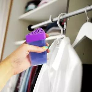 옷장 옷 섬유 탈취제 신발장 냄세제거 4개세트 라벤더