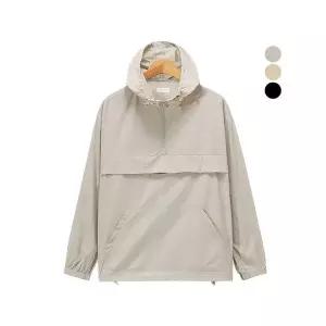 [후앙스]오버핏 반집업 발수코팅 아노락 후드 점퍼 SBJP4232_P389960436