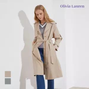 [올리비아로렌] 벨티드 싱글 트렌치코트_VOCEB3S1321