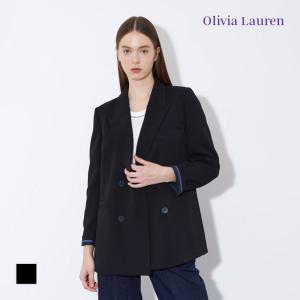 [올리비아로렌] 더블 버튼장식 자켓_VOCFU4S2216