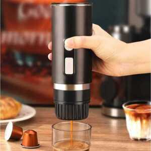 휴대용 에스프레소 캡슐 미니 캠핑 커피 머신 자동