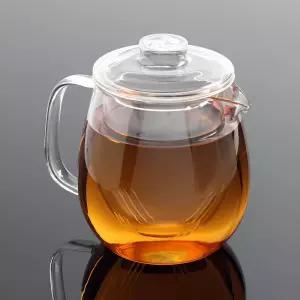 라운드 내열유리 차포트 1.2L 찻주전자 유리포트