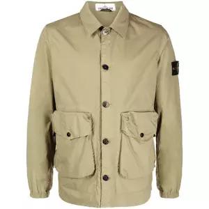 [명품] 22SS 761510203 V0090 와펜패치 파라슈트 포켓 셔츠 자켓 베이지 남성 자켓