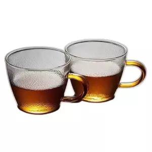 내열유리찻잔세트 로하티로얄 내열유리 찻잔 6p 허브티잔 차도구