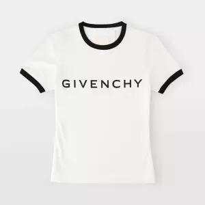 지방시 로고 링거 반팔 티셔츠 BW70BF3YAC 116