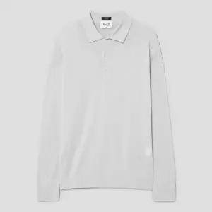 [롯데백화점]갤럭시라이프스타일 S/S*양말증정*[LIMITED] 실크 블렌디드 폴로 스웨터- 라이트 그레이 GC615