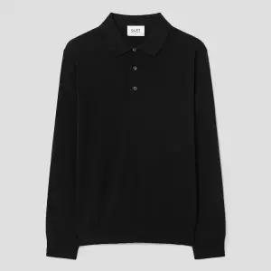 [롯데백화점]갤럭시라이프스타일 2026 S/S *양말증정* 6M 긴팔 폴로 넥 스웨터 - 블랙 GC6251S155 WSBJ