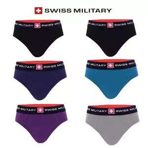스위스밀리터리 남성 삼각팬티 6장 /A,B,C,D,E
