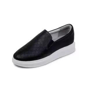 데일리룩 [바니플랫] 여성 펀칭 스니커즈 슬립온 BPS81236AN