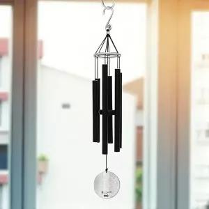 윈드차임 도어벨 현관 파이프 풍경 블랙