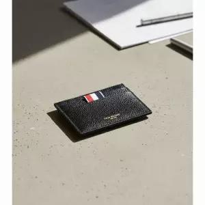 톰브라운 26SS 페블 그레인 싱글 카드홀더 카드지갑 MAW020L 00198 001