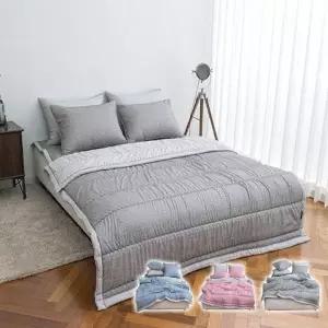 [골드스마일]TBZ 리즐드 소프트 마이크로 간절기 이불패드세트SS 그레이