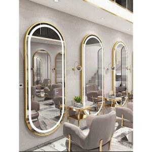 대형 거울 미용실 헤어샵 조명 샵 LED 메이크업