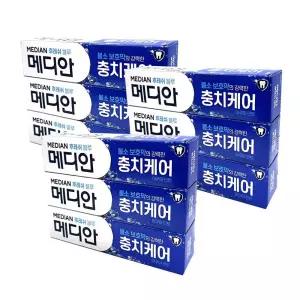메디안 후레쉬블루 아쿠아민트 불소치약 120g 3입 3개