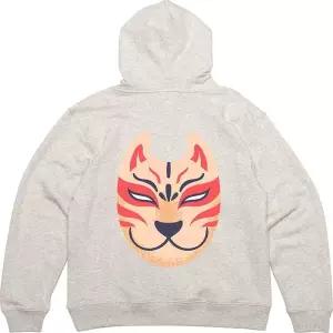 [RIZPICK]후드티 뒷면 프린트티셔츠 마스크 고양이 CAT