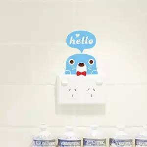 헬로우 물개군 포인트스티커 스위치스티커 포인트스티커 화장실스티커 욕실스티커