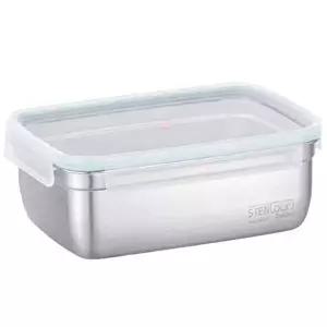 스텐락 BI09YX07 직사각 밀폐용기 2.6L 반찬통 김치통 소분용기