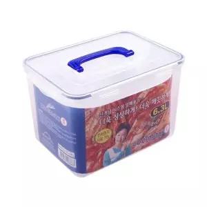 쿨맥시ll LT68DS61 직사각 밀폐용기 김치통 9호 6.3L