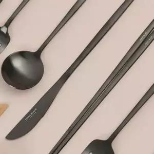 솔리드 MJ03GB18 양식기 나이프 티스푼 티니블랑 스푼 포크 커