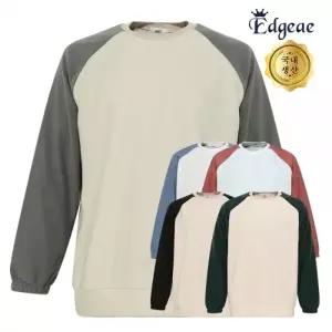 엣지애 남성 오버핏 나그랑 후리스 맨투맨 MCTW4HT5436