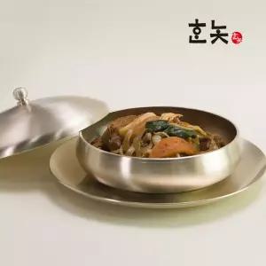 방짜유기 놋그릇 옥바리찜 그릇유 그릇 식기