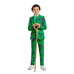 오프스트림 조커 복장 - 할로윈 배트맨 악당 블레이저 바지 넥타이 포함 퍼플