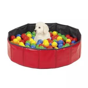 목욕통 애견욕조 30x10-레드 소형 접이식매트강아지 목욕탕 용품 옥욕탕 반려견 오리