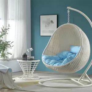 라탄 그네의자 행잉 복고풍 캠핑체어 카페 숲속 워터프루프 바다 인테리어 빈티지