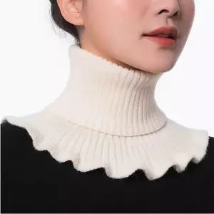 겨울 따뜻한 목폴라 골지 이너 페이크 목티 넥워머 퍼워머 니트워머 겨울워머 넥케이프